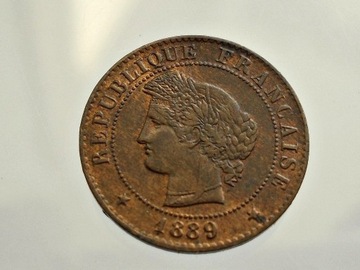 1 CENTIME 1889 A