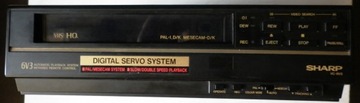 Odtwarzacz Video VHS SHARP VC-6V3 + PILOT