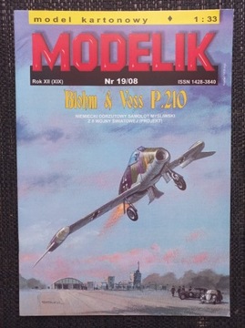 Modelik 19/08 Blohm & Voss P.210 + LASERY