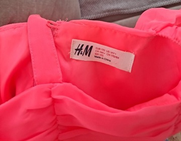 Sukienka rozmiar na metce, firma H&M