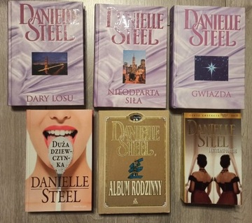 Bestsellery Danielle Steel zestaw 6 książek 