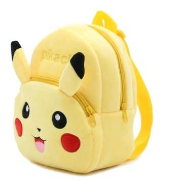 Plecak Pokemon Przedszkolny Pikachu Żółty Dziecka
