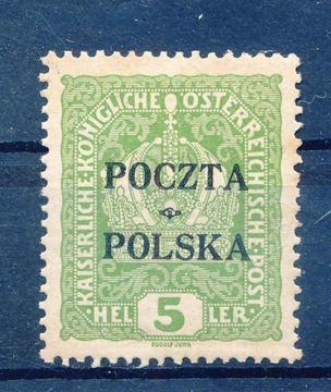 1919 KRAKOWSKIE, 5h. Fi.31, V FORMA ** 5