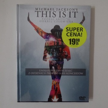  MICHAEL JACKSON`S THIS IS IT -  DVD