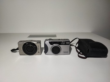 Aparat analogowy Canon IXUS Z70 +Traveler AF zoom