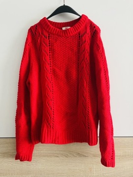 Sweter damski Levis L czerwony