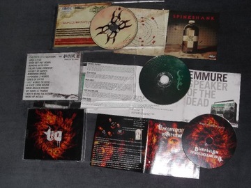 Zestaw CD SPINESHANK, EMMURE, UNCONVEN. DISRUPTION