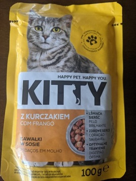 KITTY mokra karma kurczak dla kota 100 g