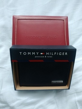Tommy Hilfiger TH portfel, NOWY, oryginalny z USA