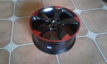 Felga RacingLine Rotor czarnoczerwona 18