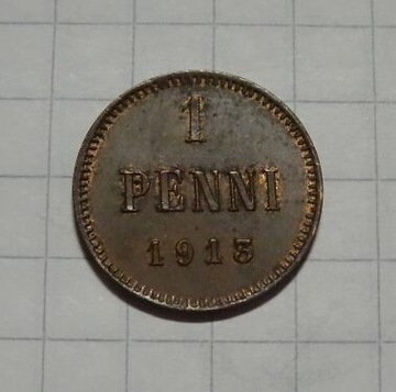 #180 Finlandia 1 penni 1913