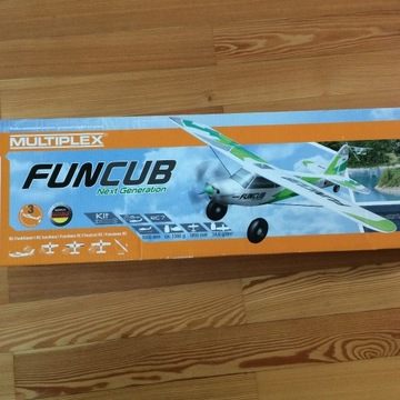 FUNCUB NG kit, samolot, elektryk, Multiplex
