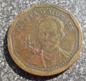 1 peso KUBA 2012