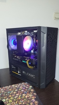 Komputer pc Ryzen 5 16gb DDR3 rx6600xt 