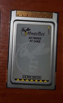 Jedna karta PCMCIA HugeBee nerwork pc card 