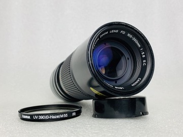 Obiektyw zoom Canon fd 100-200mm f/5.6 5.6/100-200