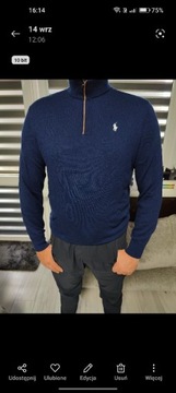Sweterek z wełny merino 100% Polo Ralph Lauren 