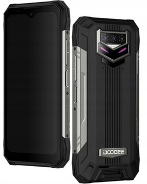 Smartfon DOOGEE S89 8 GB 128 GB, czarny, pancerny