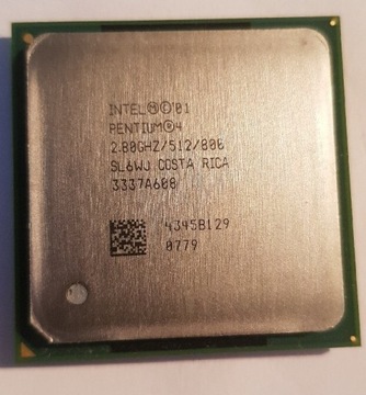 PROCESOR INTEL Pentium 4 SL6WJ 2.8GHz LGA478 512K