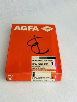 Papier Agfa portriga speed PW 310 PE 12,7x17,8