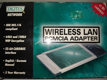 PCMCIA ADAPTER WIRELESS LAN 32 Bit CARDBUS