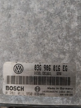 Sterownik Bosch 2.0 BKD 03G906016AG / 0281011950