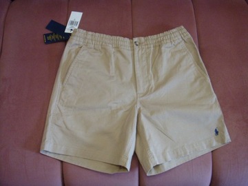 POLO Ralph Lauren spodenki PREPSTER KHAKI S / M