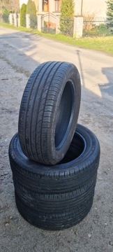 215/55 R18 CONTINENTAL 4 opony letnie 7,5mm NOWE