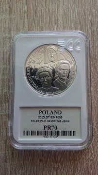 20zł.2009r.Polacy Ratujący Żydów.PR70