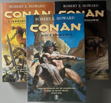 Conan Robert - E.Howard REBIS komplet STAN BDB