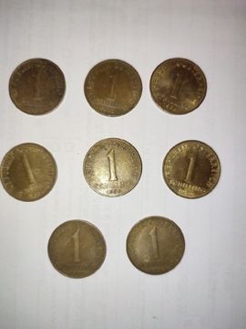 1 schyling Austria , 8 monet