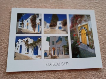 Sidi Bou Said - Tunezja Tunisia - pocztówka