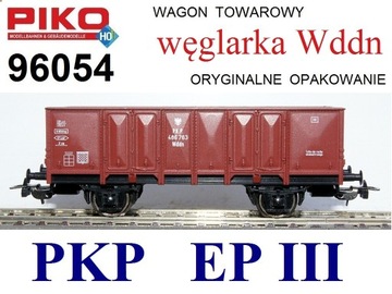 GLEDZIU KOLEJKA PIKO 96054 WĘGLARKA Wddn PKP NOWA!