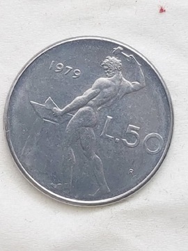 365 Włochy 50 lirów, 1979