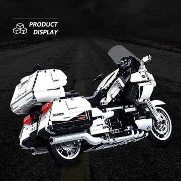 Model motocykla złoty Klocki -super oferta 