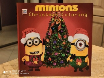 Minions Christmas Coloring Book