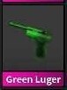 Green luger Roblox murder mystery 2.