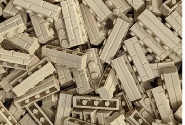 LEGO 15533 cegła tanowa 1x4 50 sztuk cegiełka