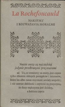 La Rochefoucauld. Maksymy i rozważania moralne