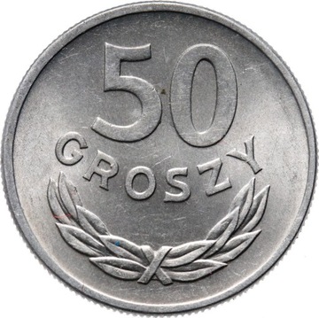 Polska, PRL, 50 groszy 1949. STAN -1