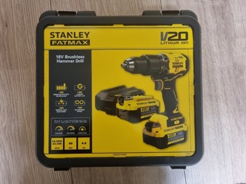 Stanley Fatmax Wkrętarka V20 + 2 baterie 4Ah