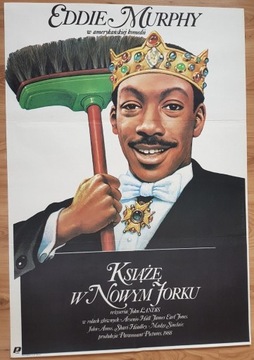 Książę w Nowym Jorku Wałkuski plakat filmowy 1989