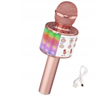 MIKROFON BEZPRZEWODOWY KARAOKE BLUETOOTH GŁOŚNIK