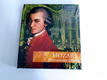 MOZART - "Mistrzowskie Dzieła" CD Book