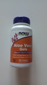 Aloe vera 100 softgels Now