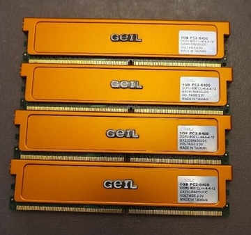 RAM2 GEIL 4Gb w czterech kościach