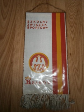 Proporczyk sportowy SZS Kraków