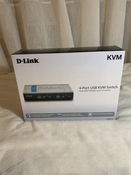 D-Link DKVM-4U 4-portowy przełącznik KVM USB