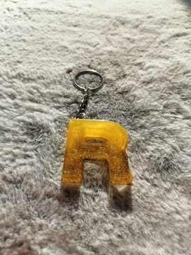 Breloczek do kluczy literka R