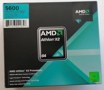 procesor AMD Athlon 64 X2 5600+ AM2 wersja BOX
